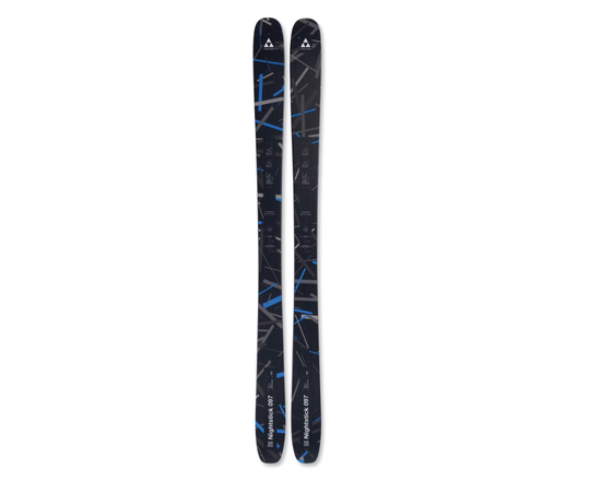 Fischer NIGHTSTICK 97 Freestyle slidės, black blue, Size: 177m, Kolor: Black