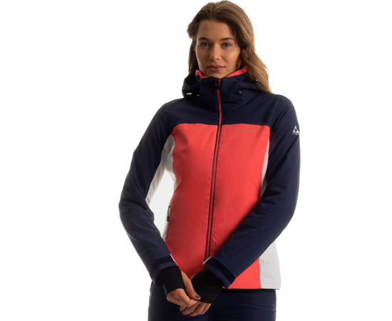 Fischer CALISTA Womens ski Jacket, Size: S, Colors: Blue-pink