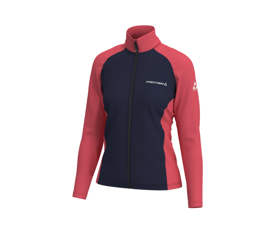 Fischer EL FLEX WOMENS MIIDLAYER JACKET BLACK, Size: S, Colors: Coral