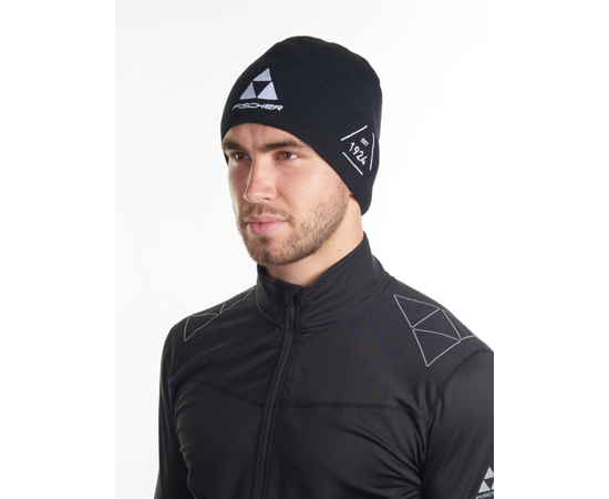 Fischer beanie 1924, black, Colors: black