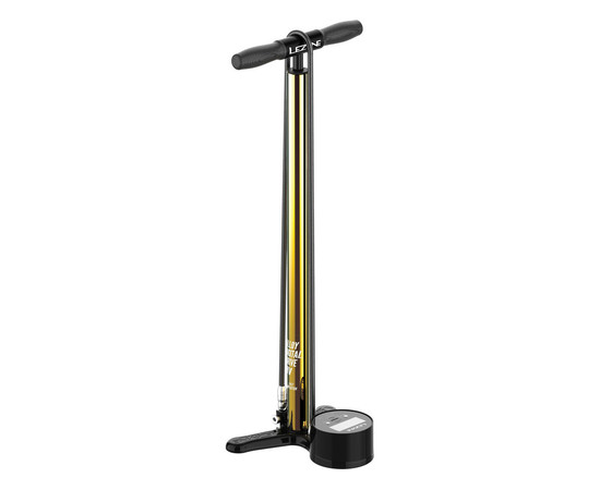 Lezyne Floor Pump Digital Drive 3.5 CNC, gold Special Edition