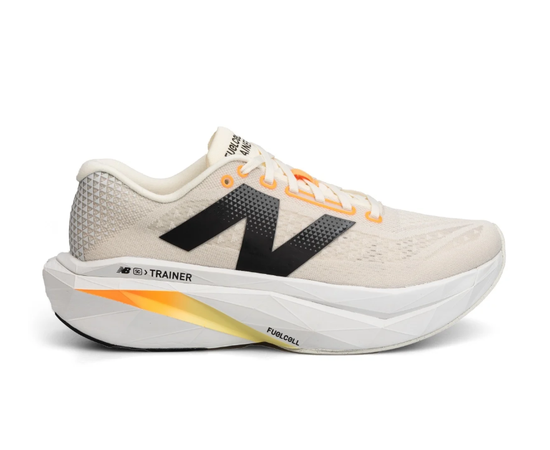 NEW BALANCE MEN'S FUELCELL SUPERCOMP V3 bėgimo batai, Izmērs: EU 42,5, Krāsa: White