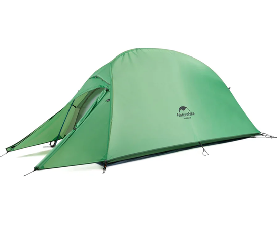 Naturehike Cloud Up 1 Lightweight Backpacking Tent, Izmērs: 1 person, Krāsa: Green