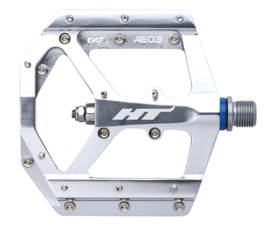 HT Pedals HT-AE03 (EVO+) black, Colors: Silver