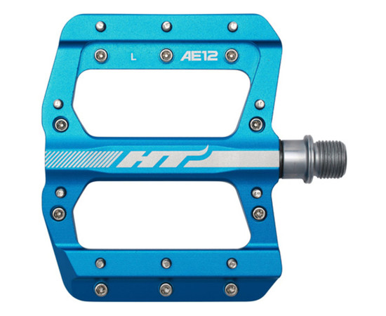 HT Pedals HT-AE12 (small feet) black, Farbe: Marine blue