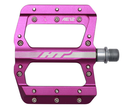 HT Pedals HT-AE12 (small feet) black, Farbe: Purple