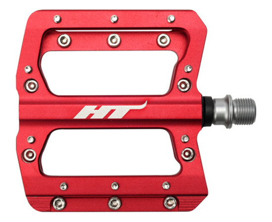 HT Pedals HT-AN14A black, Farbe: RED