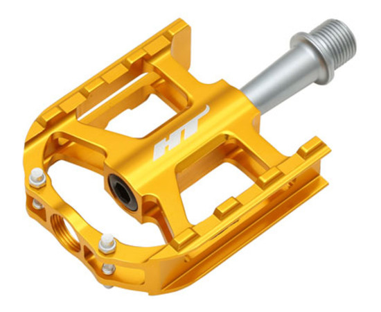 HT Pedals HT-AR12 black, Farbe: Gold