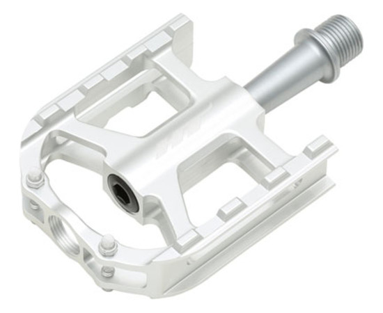 HT Pedals HT-AR12 black, Colors: Silver