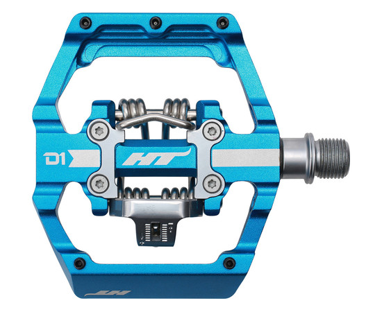 HT Pedals HT-D1 (Duo) black Box Packing, Colors: Marine blue