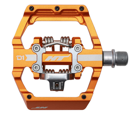 HT Pedals HT-D1 (Duo) black Box Packing, Colors: Orange