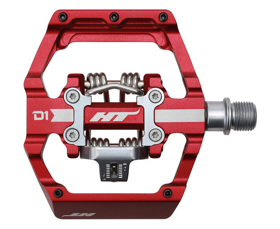 HT Pedals HT-D1 (Duo) black Box Packing, Colors: red