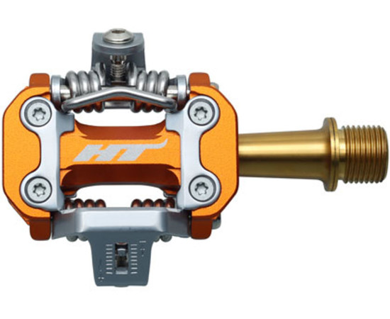 HT Pedals HT-M2T oil slick, Colors: Orange