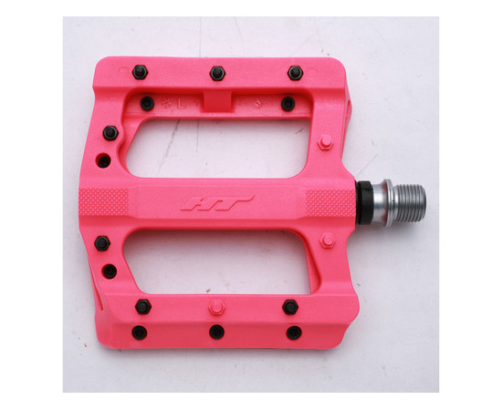 HT Pedals HT-PA01A black, Colors: Flouro pink