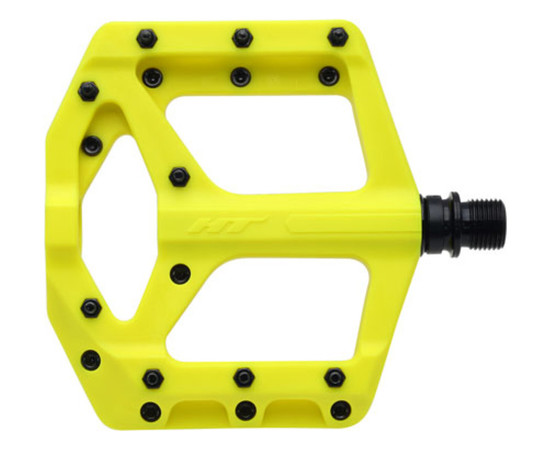 HT Pedals HT-PA32A / Supreme C black, Colors: Neon yellow