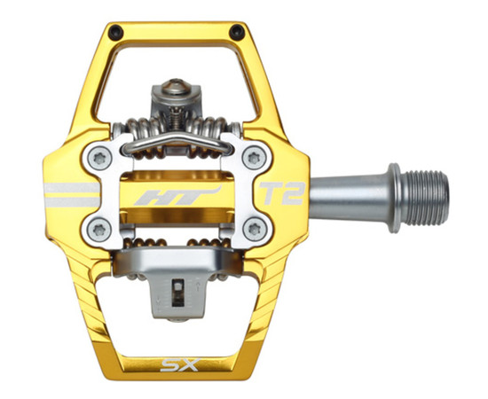 HT Pedals HT-T2-SX black, Spalva: Gold