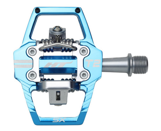 HT Pedals HT-T2-SX black, Spalva: Marine blue