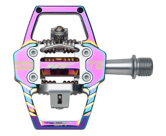 HT Pedals HT-T2-SX black, Spalva: Oilslick