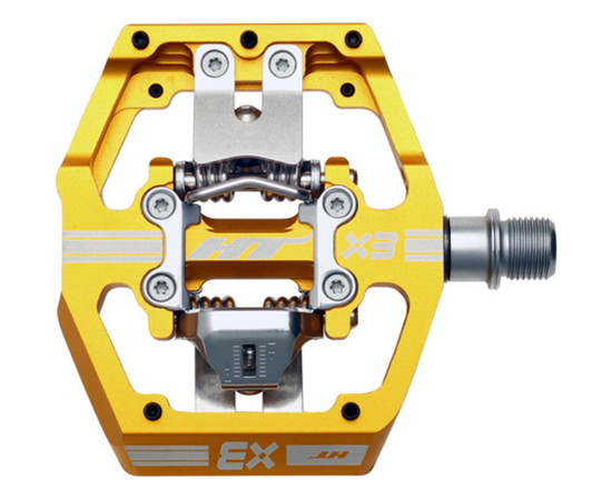 HT Pedals HT-X3 oil slick, Colors: Gold