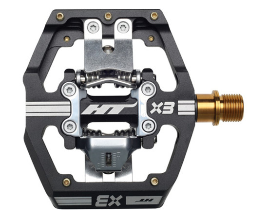 HT Pedals HT-X3T oil slick, Colors: black