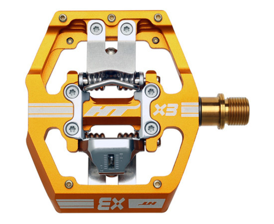 HT Pedals HT-X3T oil slick, Colors: Orange