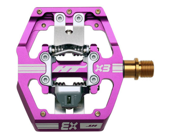 HT Pedals HT-X3T oil slick, Colors: Purple