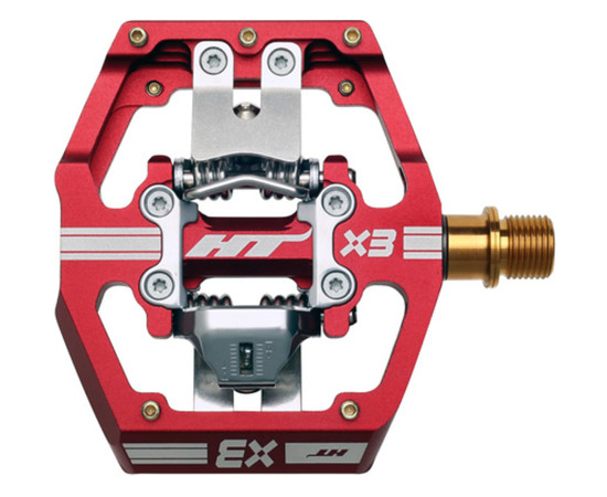 HT Pedals HT-X3T oil slick, Colors: red