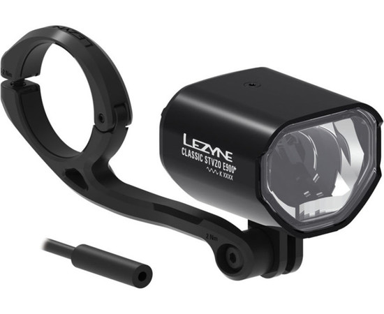 Lezyne Classic STVZO E900+ black white light, Y18