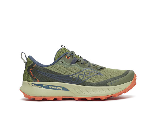 Saucony Women's Peregrine 15 GTX Trail Running shoes, Suurus: 36, Värv: Asphalt Green