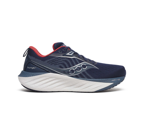 Saucony Men's Triumph 22 Road Running Shoes, Suurus: 38, Värv: Navy/Dusk