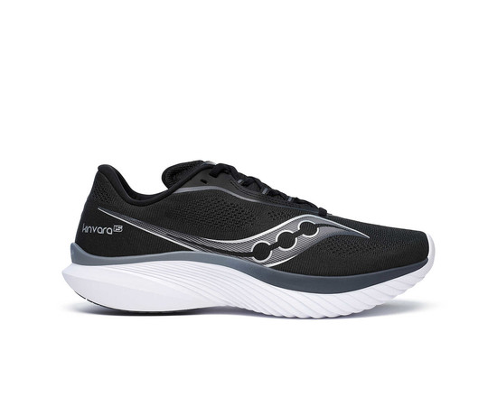 Saucony Men's Kinvara 15 Road Running Shoes, Suurus: 38, Värv: Black/White