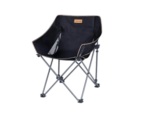 Naturehike Extra comfort folding moon chair, Colors: black