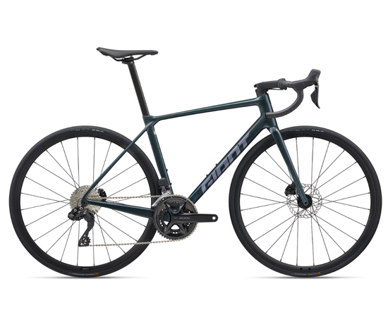 GIANT TCR ADVANCED 1 - Carbon Road Bike, asphalt green, Size: M/L, Colors: Asphalt Green