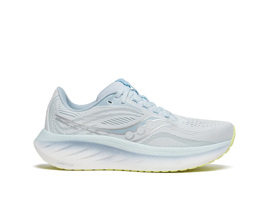 Saucony Women's Ride 18 Road Running Shoes, Size: 40.5, Colors: Ice Melt/Dream