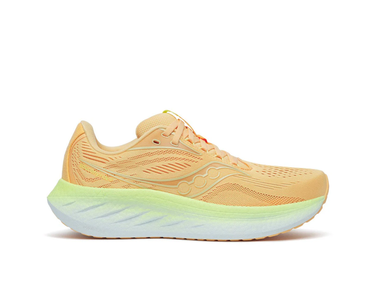 Saucony Women's Ride 18 Road Running Shoes, Dydis: 36, Spalva: Peach/Sunny