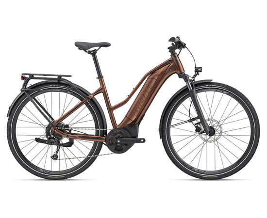 GIANT Explore E+ 4 STA E-Bike, Dydis: S, Spalva: Bronze