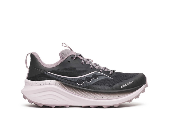 Saucony Women's Xodus Ultra 3 Trail Running shoes, Izmērs: 36, Krāsa: Dark grey