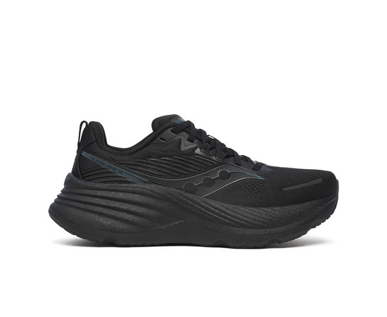 Saucony Women's Hurricane 24 Road Running Shoes, Izmērs: 36, Krāsa: Triple Black