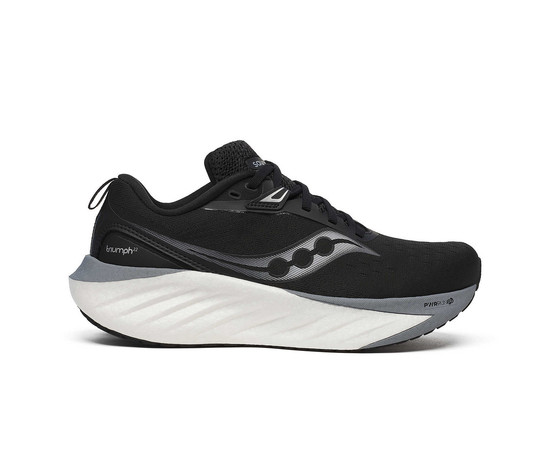 Saucony Women's Triumph 22 Road Running Shoes [CLONE], Dydis: 36, Spalva: Black/White