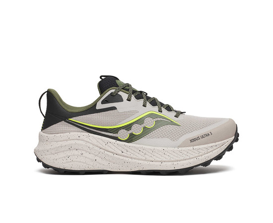 Saucony Men's Xodus Ultra 3 Trail Running shoes, Izmērs: 38, Krāsa: White / Silver 