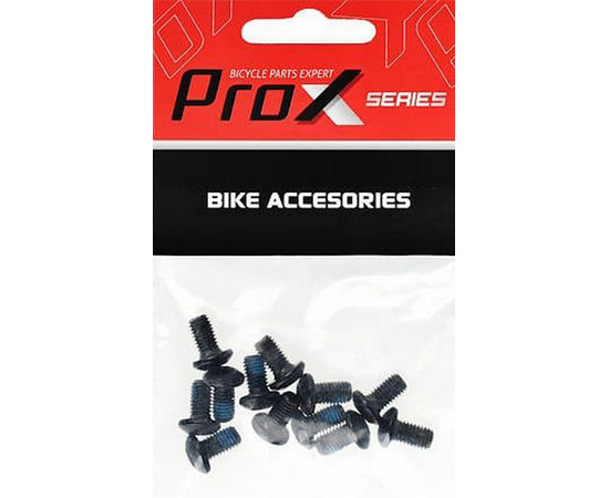 Disc rotor fixing bolts Prox black M5x10mm (12pcs.)