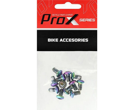 Disc rotor fixing bolts Prox rainbow M5x10mm (12pcs.)