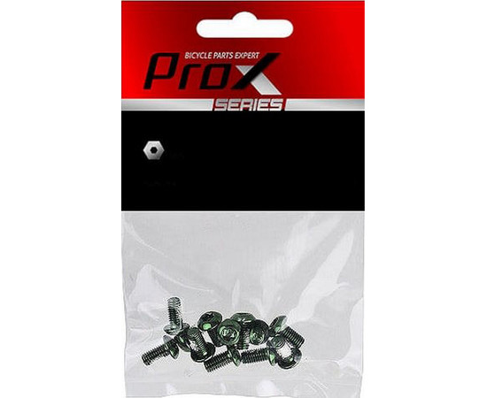 Disc rotor fixing bolts Prox green (12pcs.)
