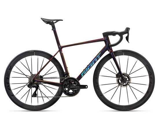 Giant TCR Advanced SL 0 DA Road Bike, Dydis: L, Spalva: Black Cherry